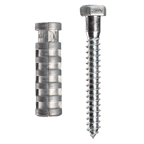 LAG SCREW SHIELDS 1/4" LONG | LAG SHIELDS SHORT/LONG