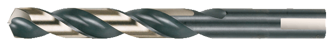 15 1878 HS BLK&GLD JOBBER-3FLATS | METAL DRILL BITS