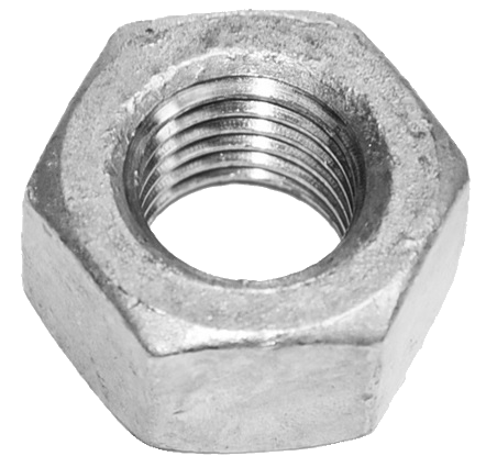 HEX NUTS  1 1/8''-7  STEEL HOT DIPPED GALVANIZED A563 GRADE DH | HEX NUTS