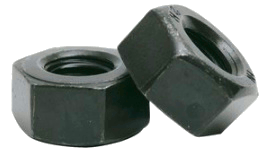 HEX NUTS  1 1/4''-7  STEEL PLAIN A563 GRADE DH | HEX NUTS