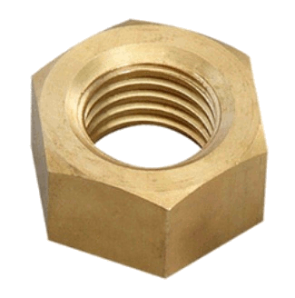 ÉCROUS HEXAGONAUX 1/4''-20 LAITON | ÉCROUS HEXAGONAUX