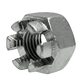 CASTLE NUTS  1/2''-13  STEEL PLAIN GRADE A | CASTLE NUTS