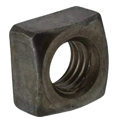 SQUARE NUTS  7/8''-9  STEEL PLAIN GRADE 2 | SQUARE NUTS