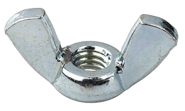 WING NUTS  #10-32  STEEL ZINC GRADE 2 | WING NUTS