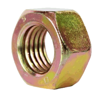 HEX  NUTS  1 1/8''-12  STEEL YELLOW ZINC GRADE 8 | HEX NUTS