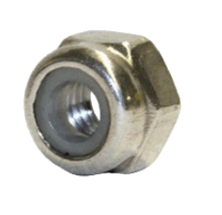 NYLOCK NUTS M6-1.0  STAINLESS STEEL GRADE A2 | NYLOCK NUTS