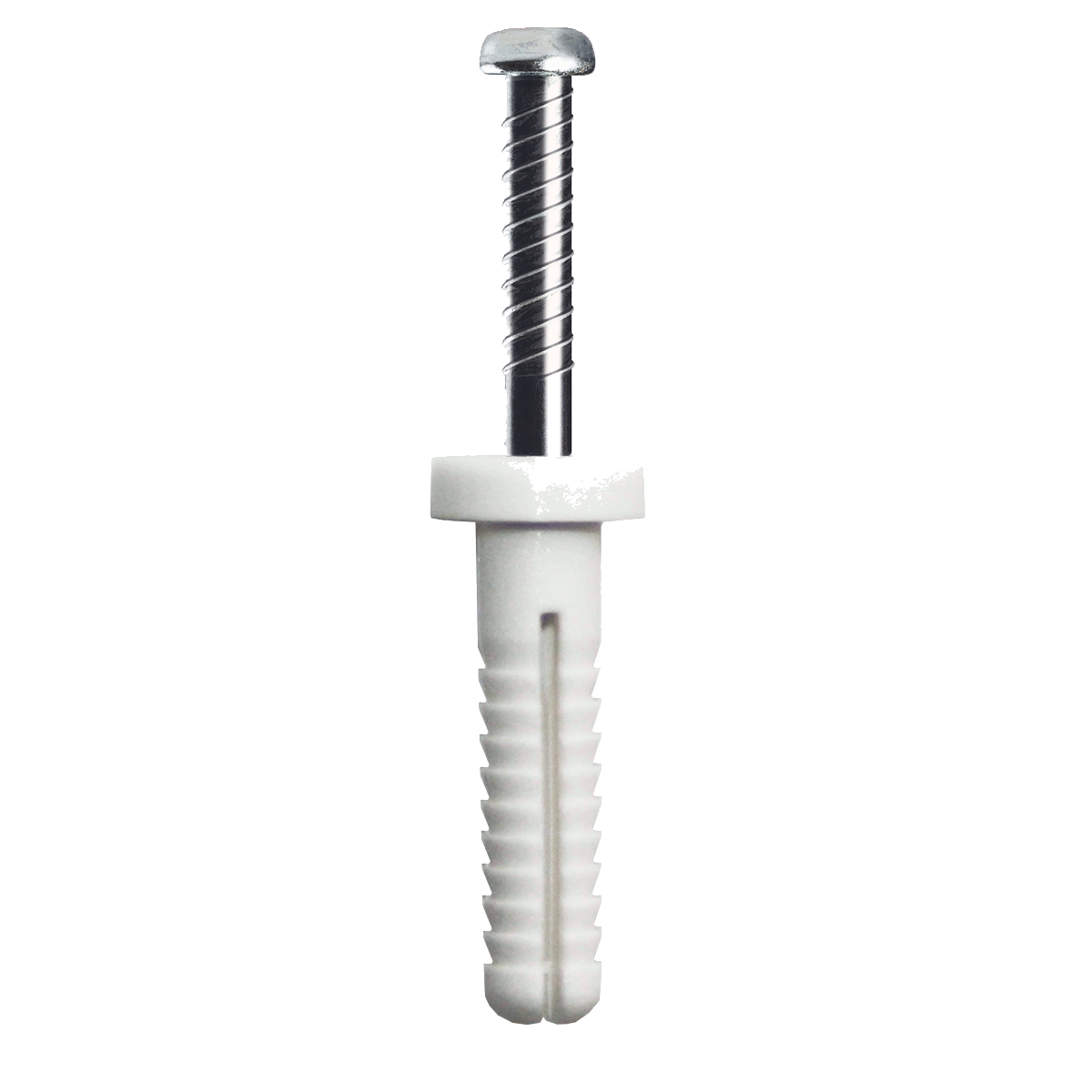 NYLON NAIL-IN ANCHORS 1/4" X 1" ROUND HEAD | DRIVE NAIL ANCHORS
