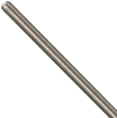 THREADED RODS M5-0.8 1M STAINLESS STEEL GRADE A2 | THREADED RODS