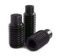 SOCKET SET SCREWS  #6-40 x1/4'' STEEL BLACK OXYDE GRADE 12.9 DOG POINT | SOCKET SET SCREWS