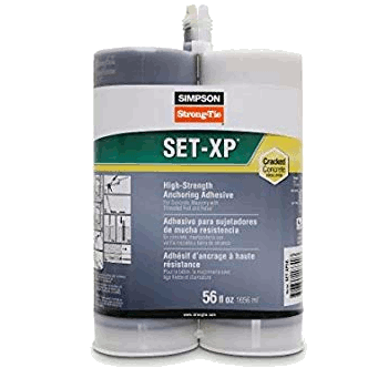 56 OZ CARTRIDGE SET-XP | CHEMICAL ANCHORS