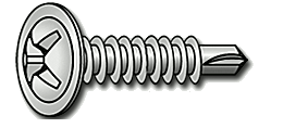 SELF DRILLING SCREWS MODIFIED TRUSS HEAD PHILLIPS DRIVE #8-18 X 1'' ZINC TEK 2 | SELF DRILLING SCREW