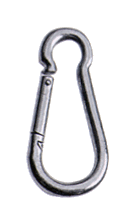 SNAP HOOKS PEAR SHAPE 1/4" STAINLESS STEEL 316 | Snap Hooks