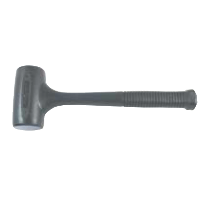 24 Oz Soft Face Dead Blow Hammer Urethane Rubber Handle 12'' Long | Hammers