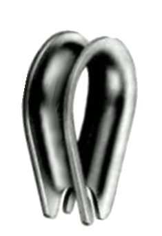 STANDARD WIRE ROPE THIMBLES 5/16" | Thimbles