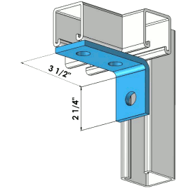 Three Holes Connector Stainless Steel Grade 316 | General Strut Fittings