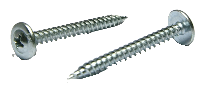 METAL SCREWS MODIFIED TRUSS HEAD SQUARE DRIVE #8-15 X 9/16'' ZINC POINT S | METAL SCREW