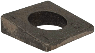 SQUARE BEVELED WASHERS  3/4''  STEEL PLAIN LOW CARBON | SQUARE BEVELED WASHERS