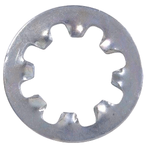 TOOTH WASHERS  1/4'' INTERNAL TEETH STEEL ZINC LOW CARBON | TOOTH WASHERS