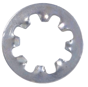 INTERIOR TOOTH WASHERS M2 ZINC STEEL | TOOTH WASHERS