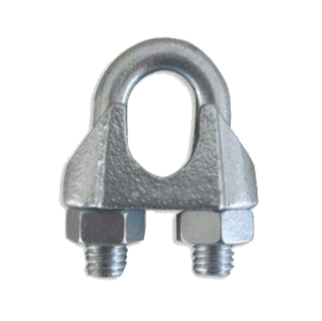 GALVANIZED MALLEABLE WIRE ROPE CLIPS 3/8" | Wire Rope Clips