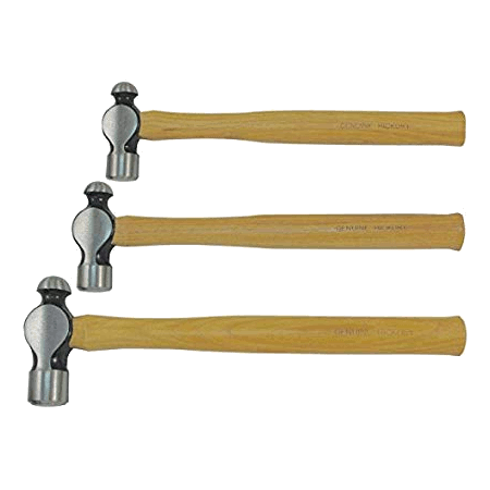 32 Oz Ball Peen Hammer Hickory Wood Handle 15 3/4'' Long | Hammers