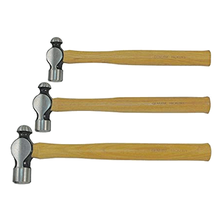 48 Oz Ball Peen Hammer Hickory Wood Handle 16 1/2'' Long | Hammers