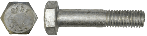 STRUCTURAL BOLTS 1 1/4x 3'' GRADE A325 HOT DIPPED GALVANIZED | STRUCTURAL BOLT